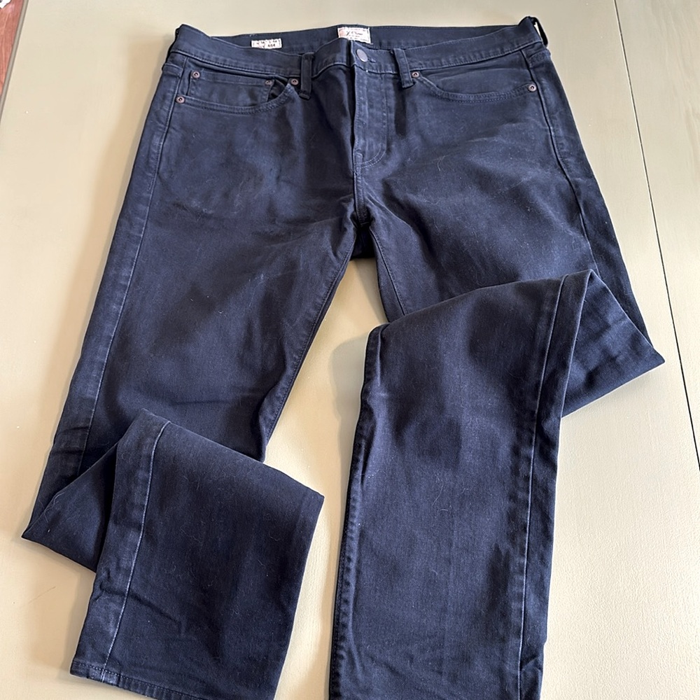 J Crew Style 484 Navy Blue Pants. Size 34x34